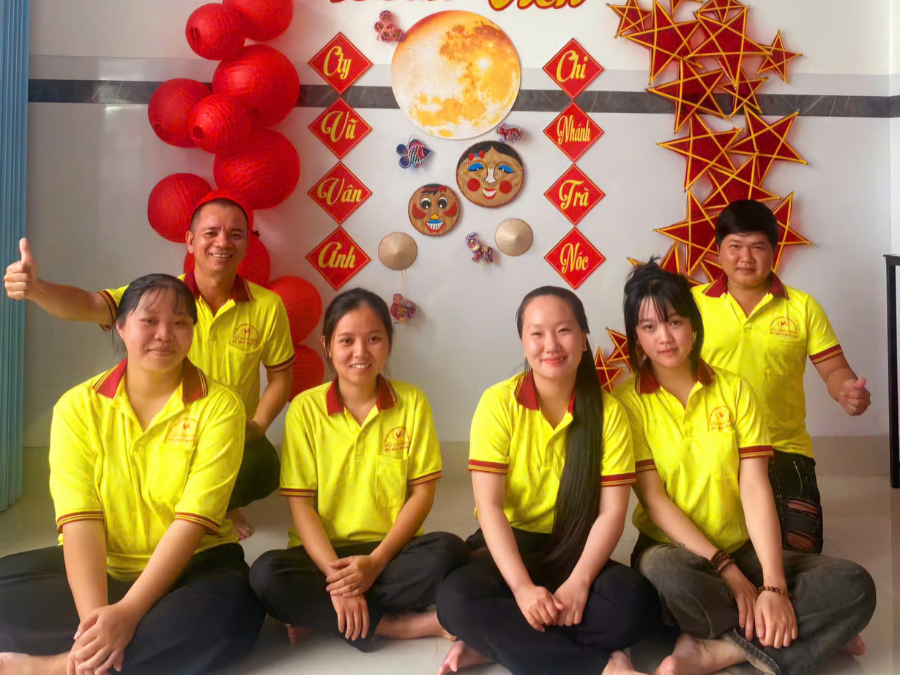 Đội ngũ nhân sự VVA chi nhánh Trà Nóc
