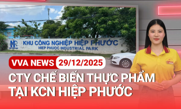 VVA tuyển dụng lao động tại KCN Hiệp Phước – TP Hồ Chí Minh – Ngành chế biến thực phẩm