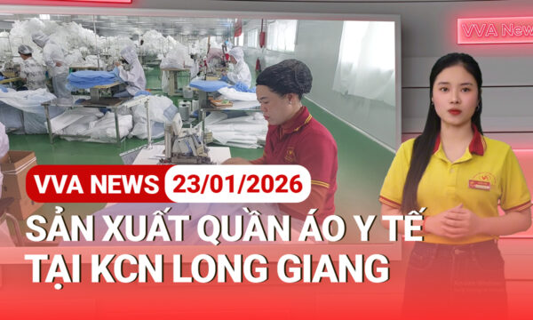VVA tuyển lao động may quần áo Y tế tại KCN Long Giang – Tiền Giang